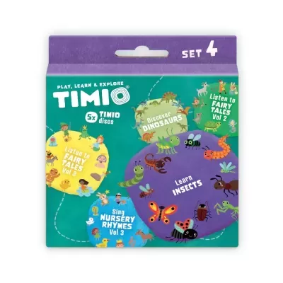 Timio - Set 4 com 5 Discos