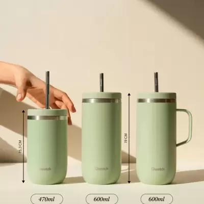 Copos Térmicos Reutilizáveis 600ml - QWETCH