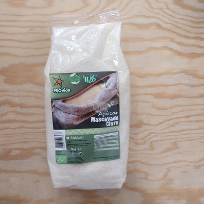 Açúcar Mascavado Claro Biológico 1kg