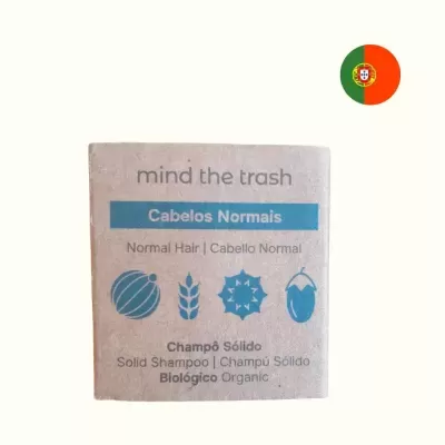 Champô Sólido para Cabelos Normais BIO (Tamanho Viagem) - Mind the Trash