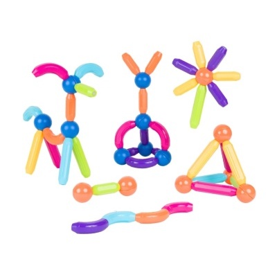 Imabars 60 Peças Magnéticas Braintoys