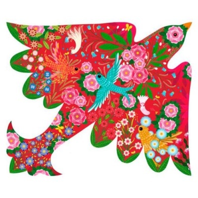 Puzzle Pássaro 500 peças Puzz'art - Djeco