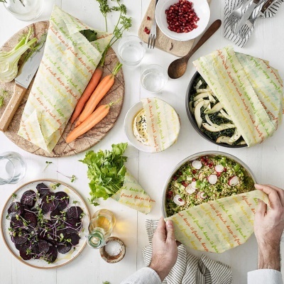 Food Wrap Vegano – Keep it fresh – 1 XL Beeswax Wrap Co.