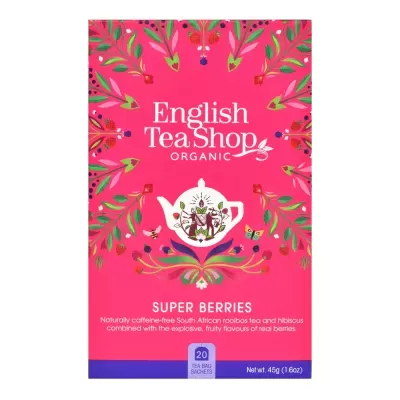 Infusão Frutos Vermelhos (Super Berries) x 20 saquetas - The English Tea Shop