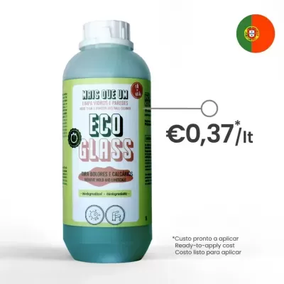 Eco Glass Limpa Vidros, Tira Bolores e Calcários 1L - Inokem