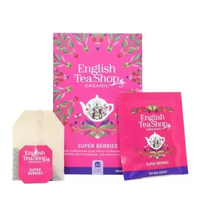 Infusão Frutos Vermelhos (Super Berries) x 20 saquetas - The English Tea Shop