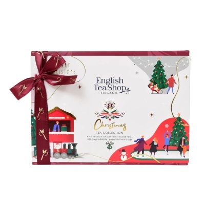 Christmas Tea Wonders Caixa Branca 12 Pirâmides - English Tea Shop