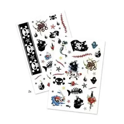 Tatuagens para Crianças - Piratas - Djeco Arts & Crafts