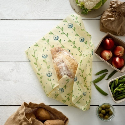 Food Wrap Vegano – Harvest/Seedling – 1 XL Beeswax Wrap Co.