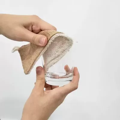 Esponja para a loiça 2 em 1 (algodão e serapilheira) - Mind the Trash