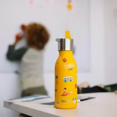 Garrafas Reutilizáveis Térmicas Kids 350ml - QWETCH