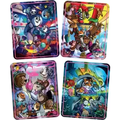 Livro 3 em 1 Playbook Magic Adventures - Qwitoys Livro 3 em 1 Playbook Magic Adventures - Qwitoys