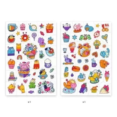 Tatuagens para Crianças - Doce Mimi - Djeco Arts & Crafts