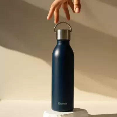 Garrafas Reutilizáveis Isotérmicas Active 600ml (inox reciclado ♻) - Qwetch