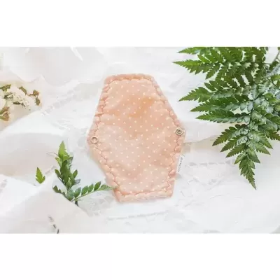 Penso Menstrual Reutilizável Fluxo Ligeiro (Pêssego) – Mind the Trash