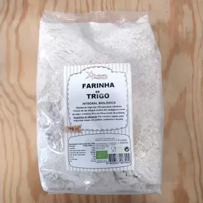 Farinha de Trigo Integral T150 Biológica 1kg - Próvida