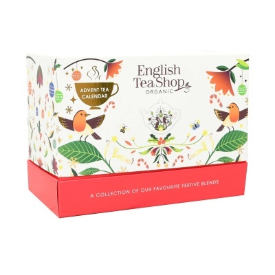 Calendário Advento Branco 25 Saquetas Chá Bio - English Tea Shop