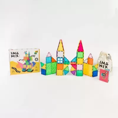 Imanix Clássico 100 Peças Magnéticas Braintoys