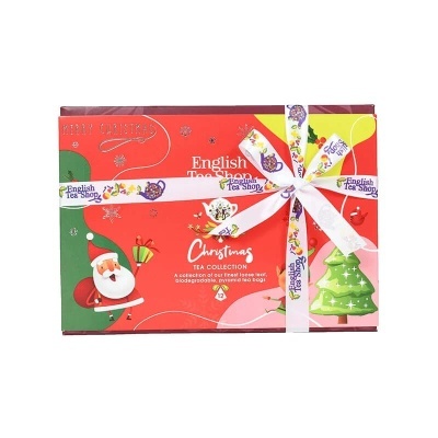 Holiday Red Santa Chá Natal 12 Pirâmides - English Tea Shop