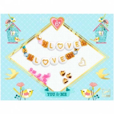 Constrói 2 Pulseiras (cartas e mensagens) - Djeco