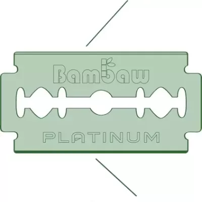 Lâminas de barbear/depilar de Segurança - Bambaw