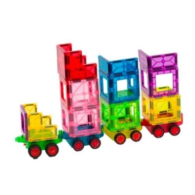Imanix Train (Comboio c/Carruagens) 38 peças magnéticas - BrainToys