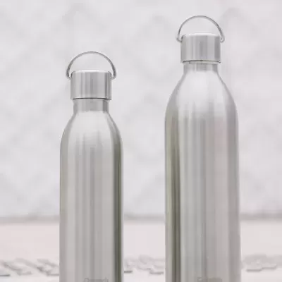 Garrafas Reutilizáveis Isotérmicas Active 600ml (inox reciclado ♻) - Qwetch