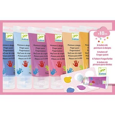 Tinta para Pintar com as Mãos - Djeco Arts & Crafts