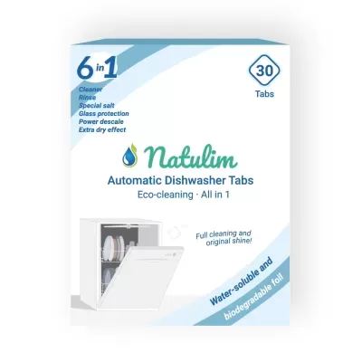 Pastilhas para a Máquina da Loiça 6 em 1 - Natulim