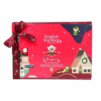 Christmas Tea Wonders Caixa Vermelha 12 Pirâmides - English Tea Shop