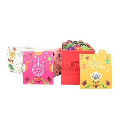 Calendário Advento Branco 25 Saquetas Chá Bio - English Tea Shop