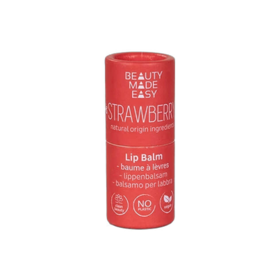 Bálsamo Labial vegano em tubo de papel - Beauty Made Easy