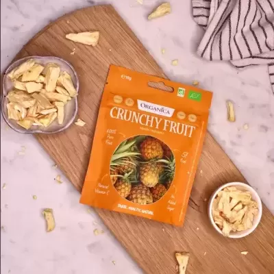 Ananás Crocante Liofilizado Biológico 16g - Organica