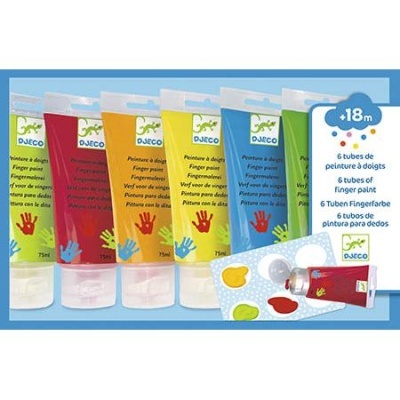 Tinta para Pintar com as Mãos - Djeco Arts & Crafts
