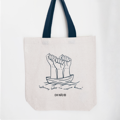 Saco de Pano "Estamos todos no mesmo barco"