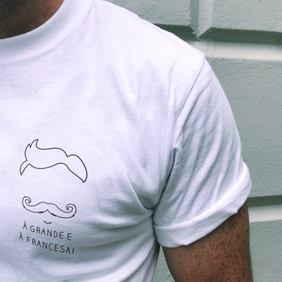 T-shirt "À grande e à francesa"