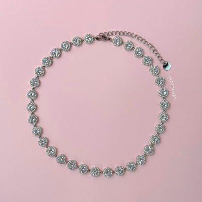 Colar Brilhante Esferas XL