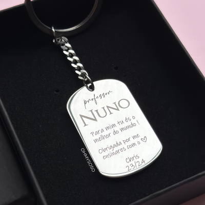 Porta-Chaves Personalizado Professor