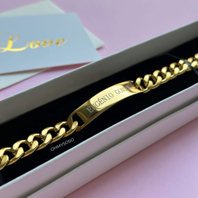 Pulseira Personalizada Homem