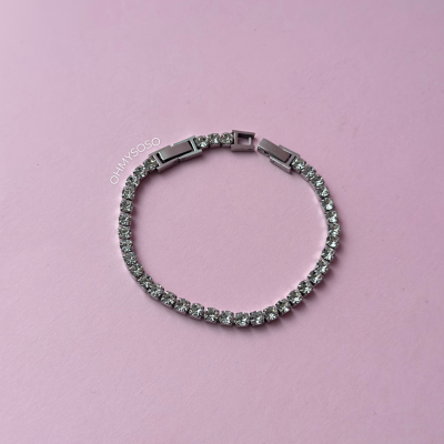 Pulseira Ténis Brilhante