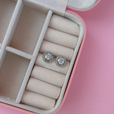 Brincos Brilhantes Esferas