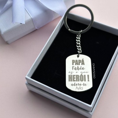 Porta-Chaves Personalizado Pai