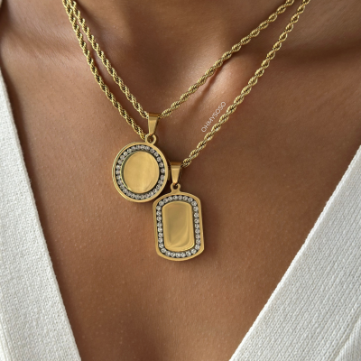 Colar Personalizado Brilhante