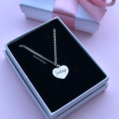Colar Personalizado Coração