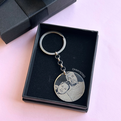 Porta-Chaves Personalizado com Foto