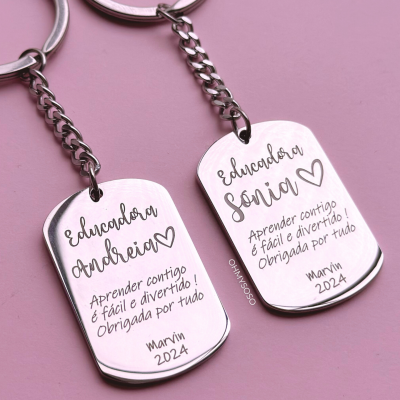 Porta-Chaves Personalizado Educadora
