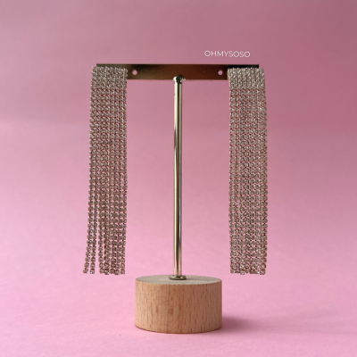 Brincos Brilhantes Dourado