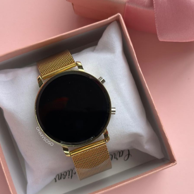 Relógio Digital Redondo