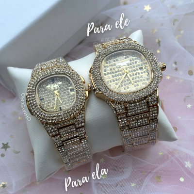 Relógio Extra Brilhante