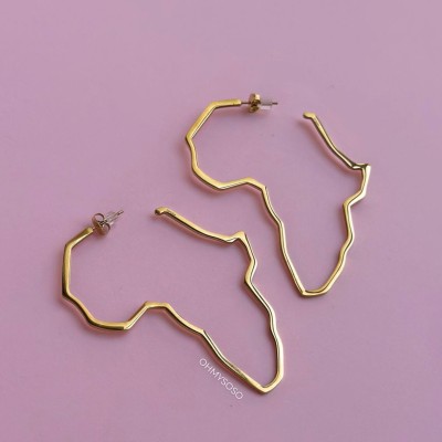 Argolas África Aço Inoxidável